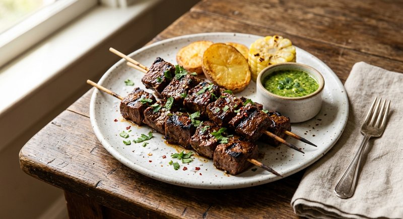 Gluten-Free Peruvian Anticuchos — party and appetizers recipe, serves 8