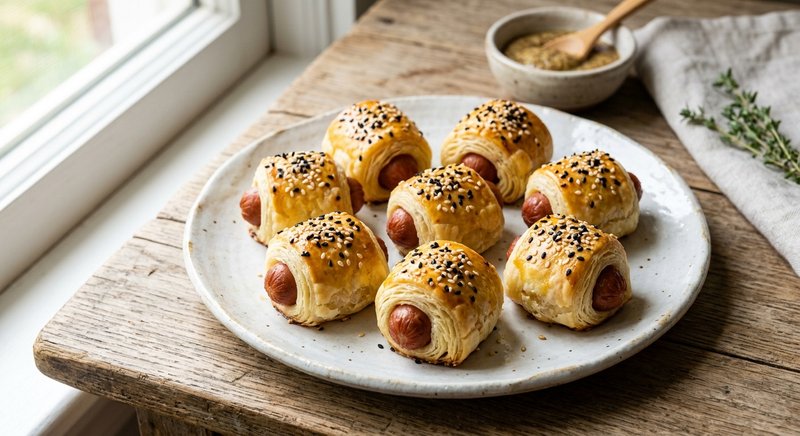 Gluten-Free Pigs in a Blanket — party and appetizers recipe, serves 8