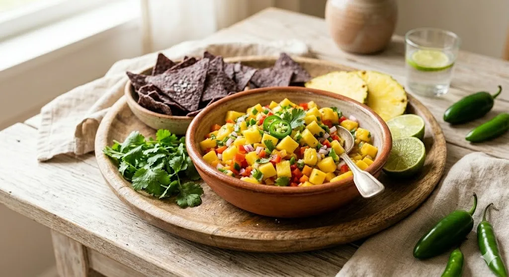 Gluten-Free Pineapple Salsa