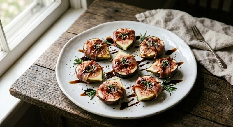 Gluten-Free Prosciutto-Wrapped Figs