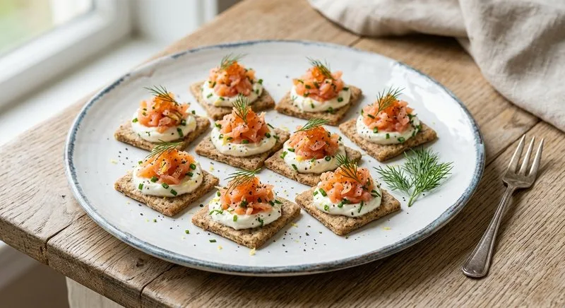 Gluten-Free Smoked Salmon Croustades