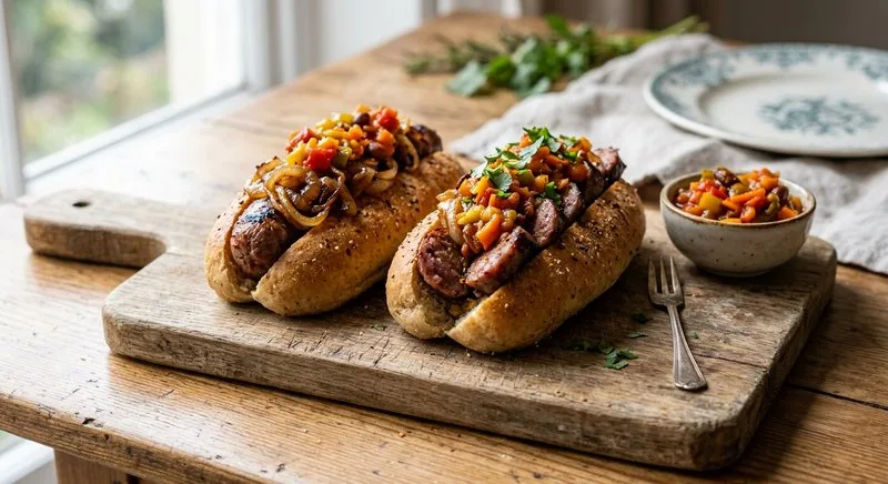 Gluten-Free South African Boerewors Rolls