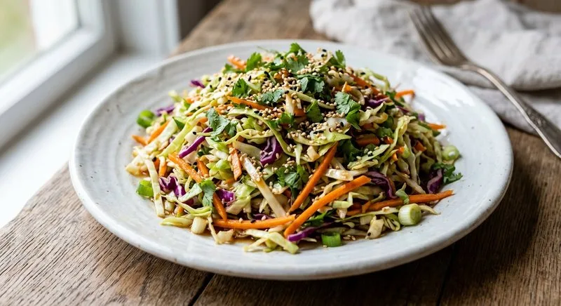 Gluten-Free Asian Cabbage Slaw