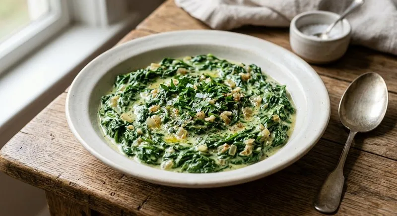 Gluten-Free Creamed Spinach