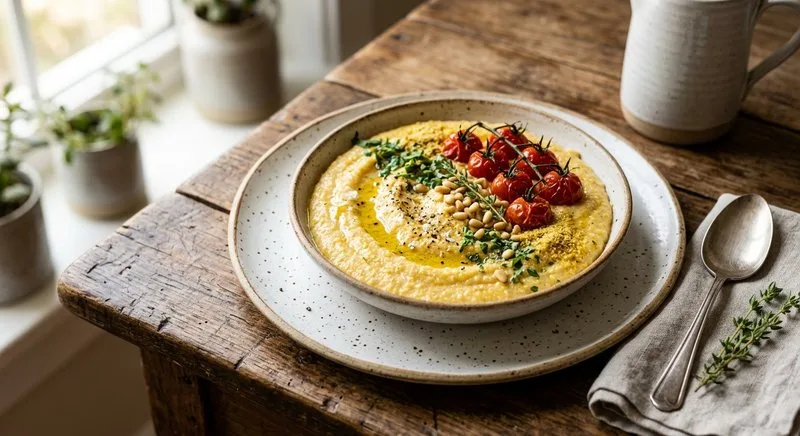 Gluten-Free Creamy Polenta