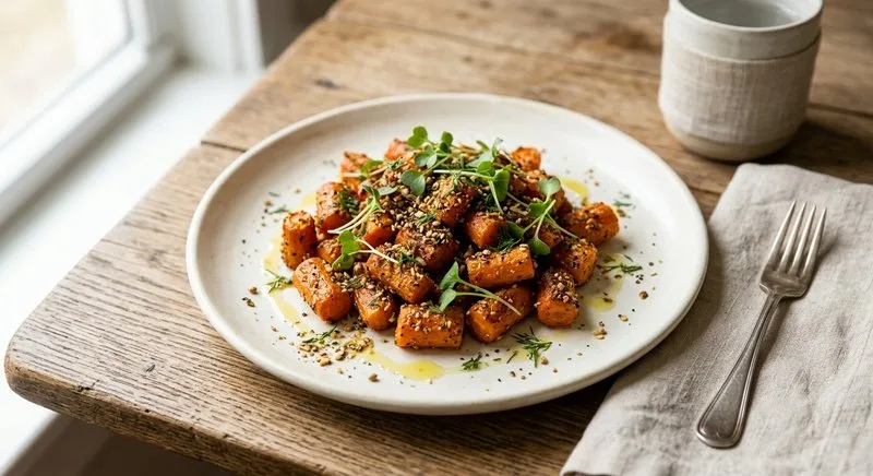 Gluten-Free Dukkah-Crusted Carrots