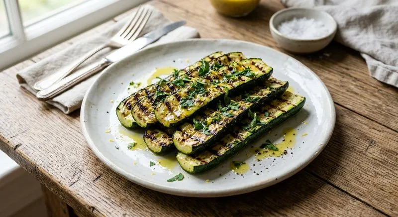 Gluten-Free Grilled Zucchini