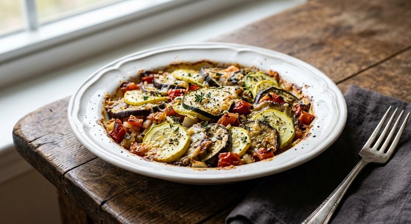 Gluten-Free Provencal Vegetable Gratin — salads and sides recipe, serves 4