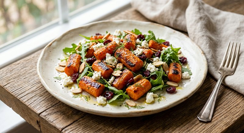Gluten-Free Roasted Carrot Salad — salads and sides recipe, serves 4