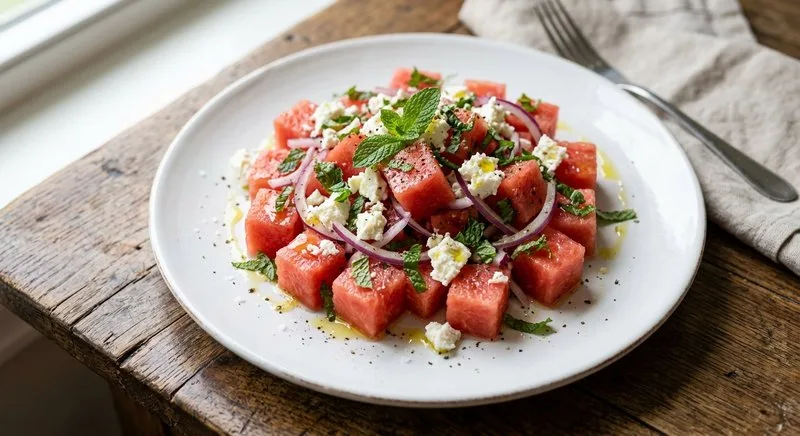 Gluten-Free Watermelon Feta Salad