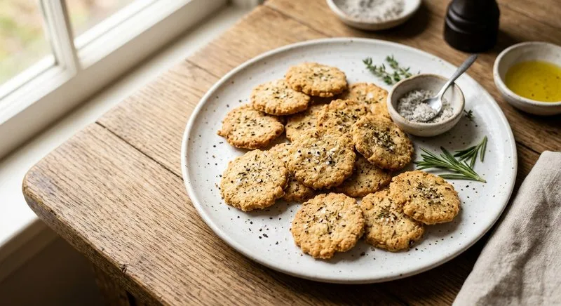 Gluten-Free Almond Flour Crackers