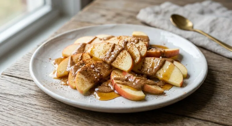 Gluten-Free Apple Slices with Almond Butter