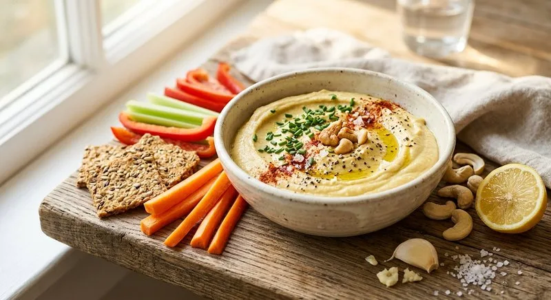 Gluten-Free Cashew Cheese Dip