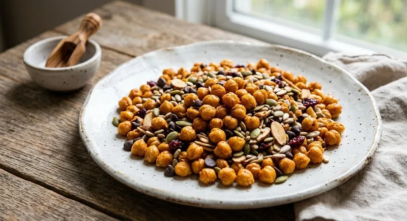 Gluten-Free Crispy Chickpea Snack Mix
