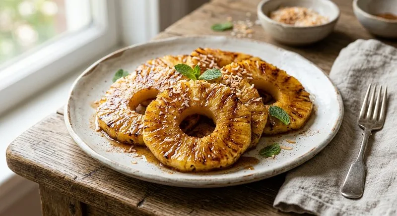 Gluten-Free Grilled Pineapple
