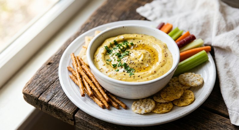 Gluten-Free Honey Mustard Dip — snacks recipe, serves 4