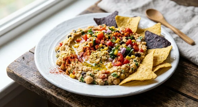 Gluten-Free Loaded Corn Chip Dip