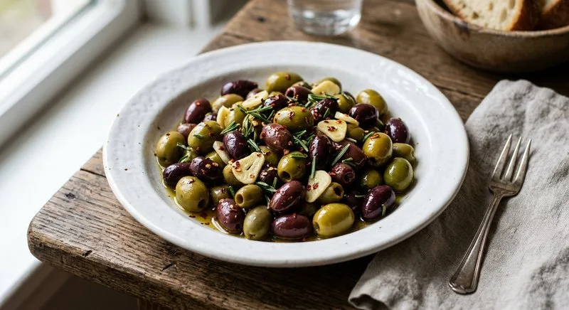 Gluten-Free Marinated Olives