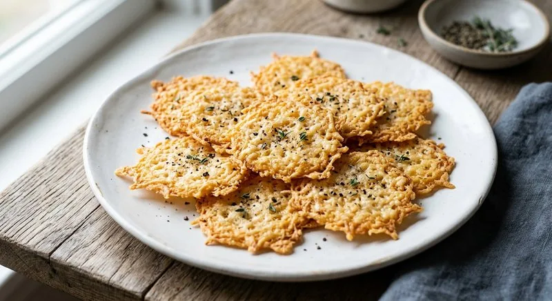 Gluten-Free Parmesan Crisps