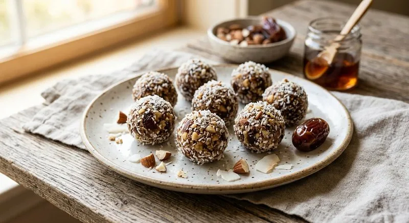 Gluten-Free Protein Balls with Dates