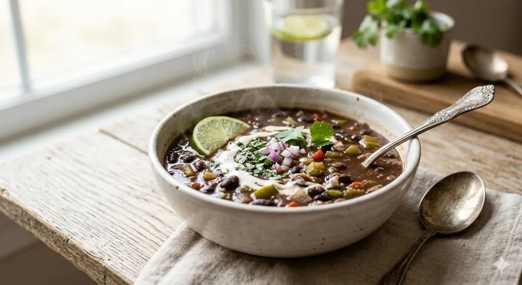 Gluten-Free Black Bean Soup