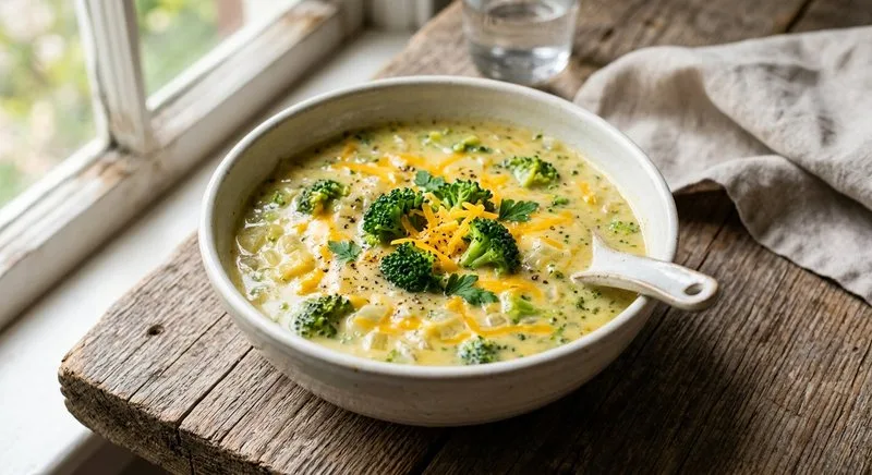 Gluten-Free Broccoli Cheddar Soup