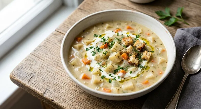 Gluten-Free Celery Root Soup