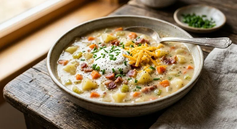 Gluten-Free Loaded Potato Soup