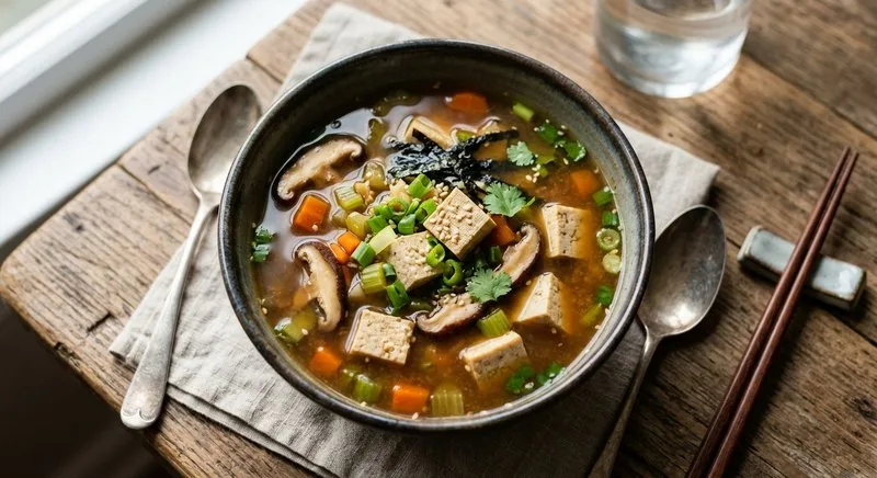 Gluten-Free Miso Soup with Tofu