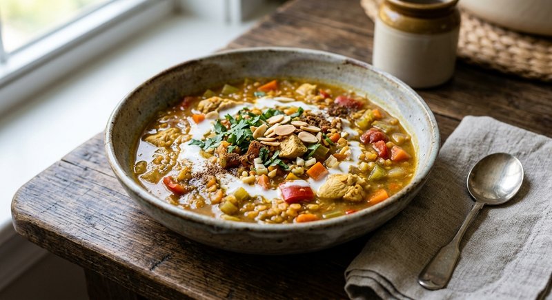 Gluten-Free Mulligatawny — soups and stews recipe, serves 4