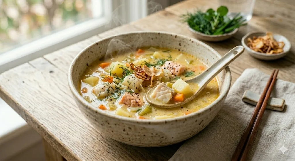 Gluten-Free Norwegian Fish Chowder