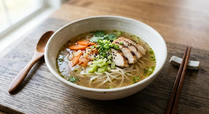 Gluten-Free Ramen with Rice Noodles