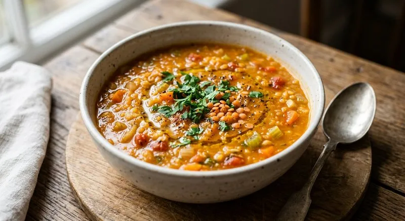 Gluten-Free Red Lentil Soup