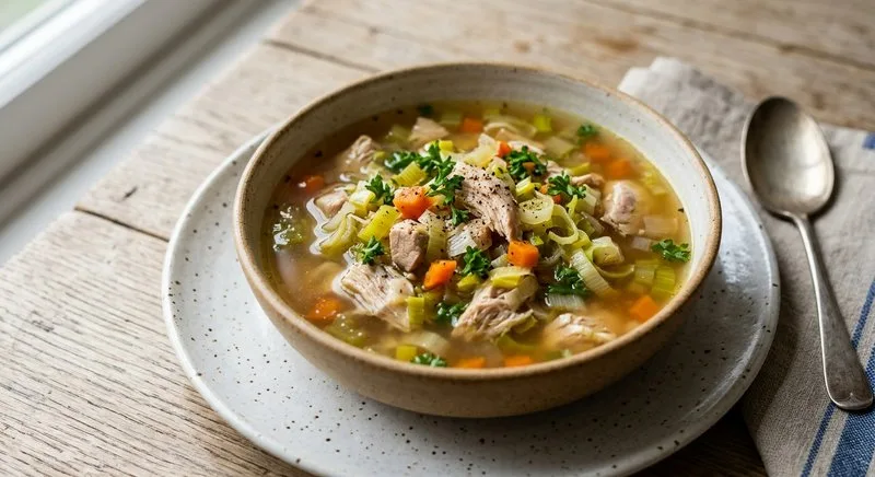 Gluten-Free Scottish Cock-a-Leekie