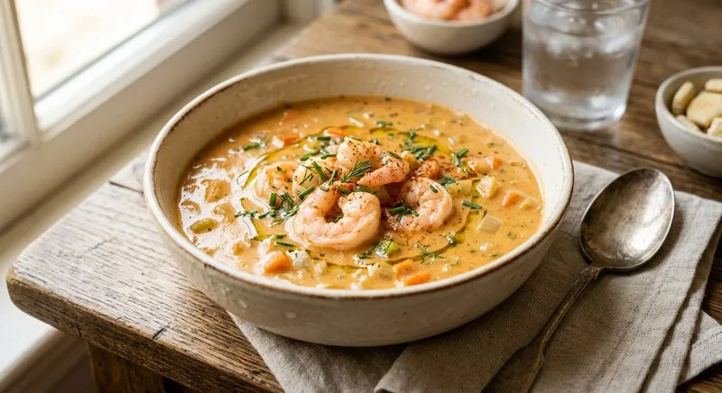 Gluten-Free Shrimp Bisque
