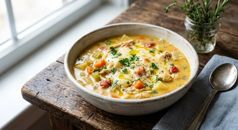 Gluten-Free Swiss Cheese Soup