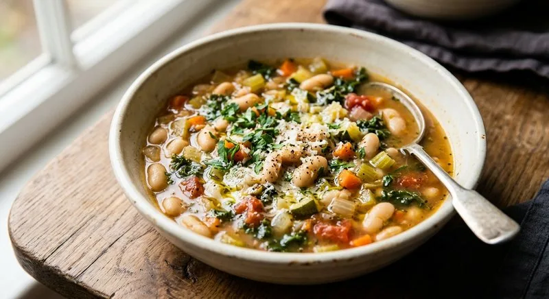 Gluten-Free Tuscan White Bean Soup