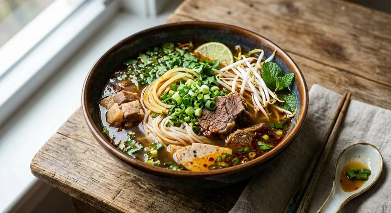 Gluten-Free Vietnamese Bun Bo Hue